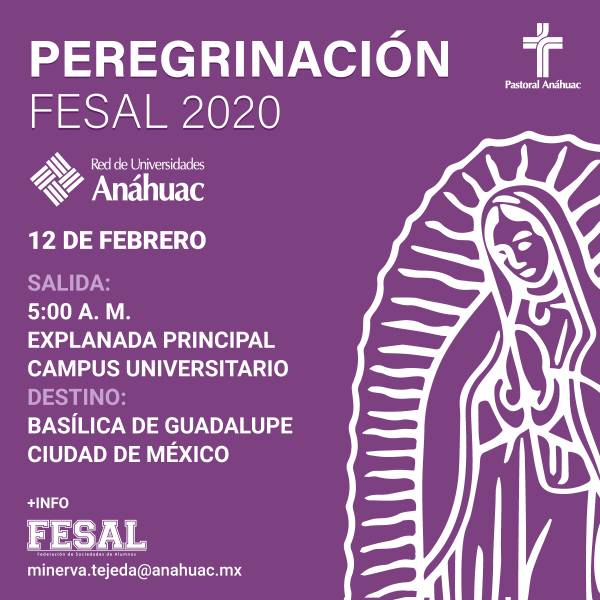 Peregrinación FESAL 2020