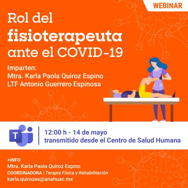 Rol del Fisioterapeuta ante el COVID-19