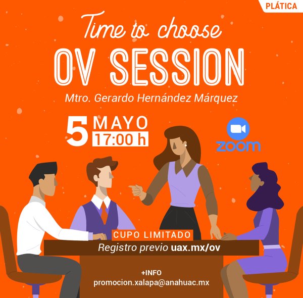 Ver en pantalla completa Time to Choose: OV Session