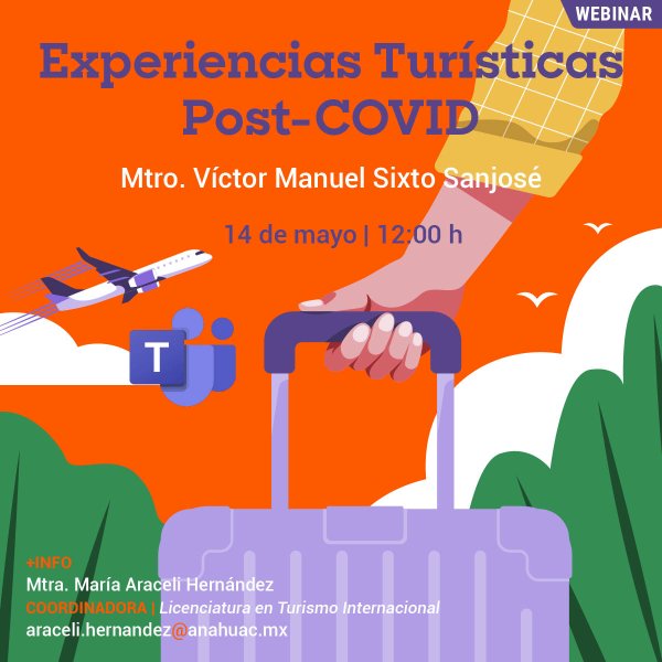 Ver en pantalla completa Experiencias Turísticas Post-COVID