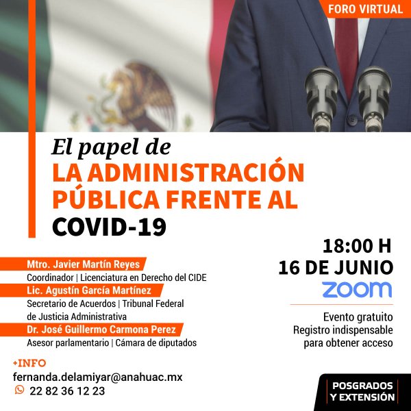 El Papel de la Administración Pública Frente al COVID-19