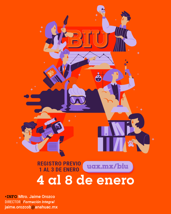 Ver en pantalla completa Bienvenida Integral Universitaria