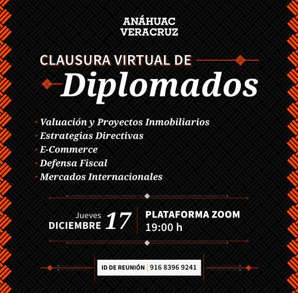 Clausura Virtual de Diplomados