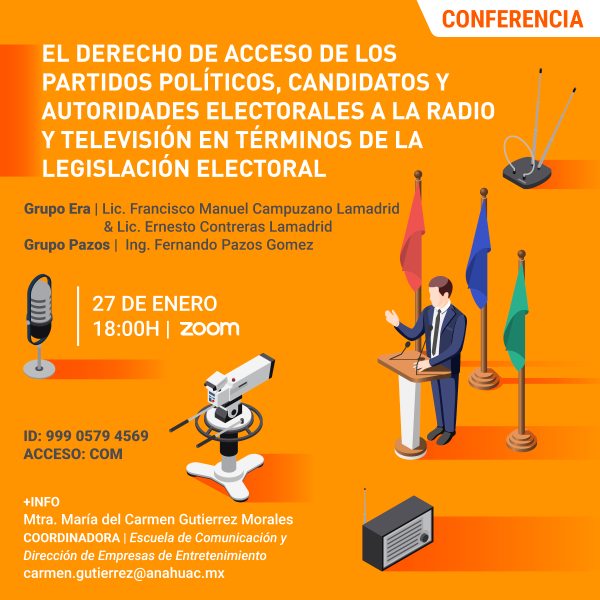 Ver en pantalla completa El Derecho de Acceso de los Partidos Políticos, Candidatos y Autoridades Electorales a la Radio y Televisión en Términos de la Legislación Electoral