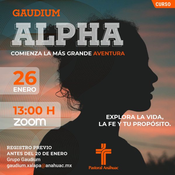 Ver en pantalla completa Gaudium Alpha