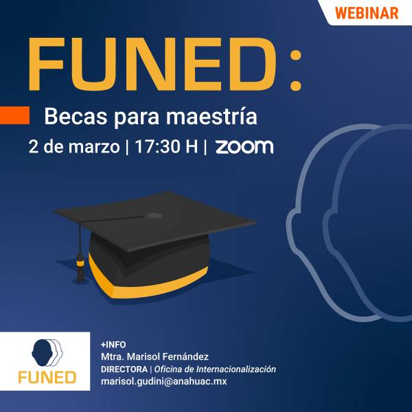 Becas FUNED para Maestría