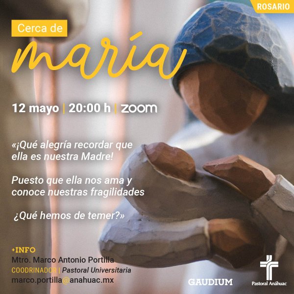 Ver en pantalla completa Cerca de María