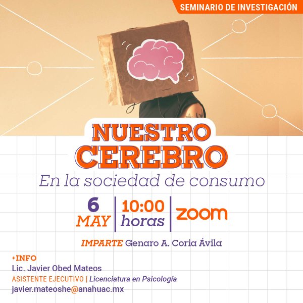 Ver en pantalla completa Nuestro Cerebro en la Sociedad de Consumo