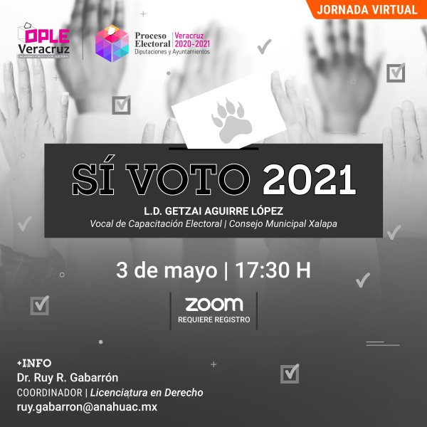 Ver en pantalla completa Sí Voto 2021