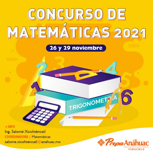 Concurso de Matemáticas 2021 Prepa Anáhuac