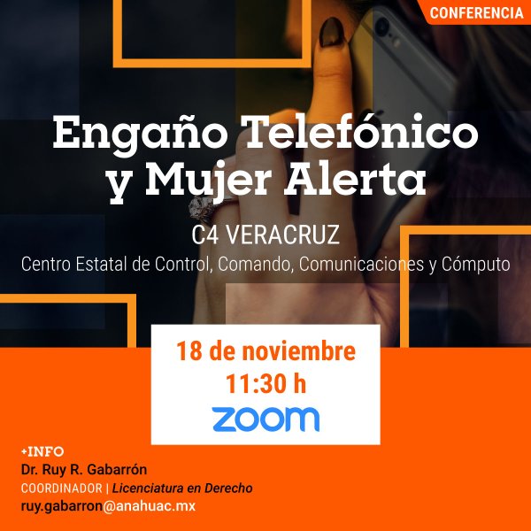 Ver en pantalla completa Engaño Telefónico y Mujer Alerta