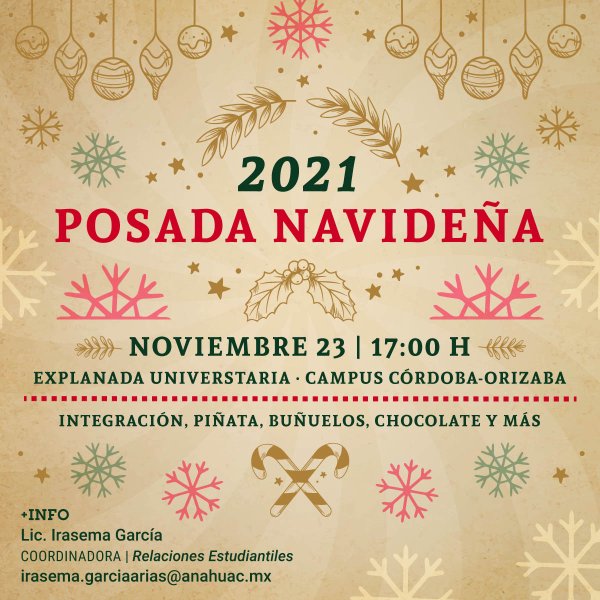 Ver en pantalla completa Posada Navideña Campus Córdoba-Orizaba