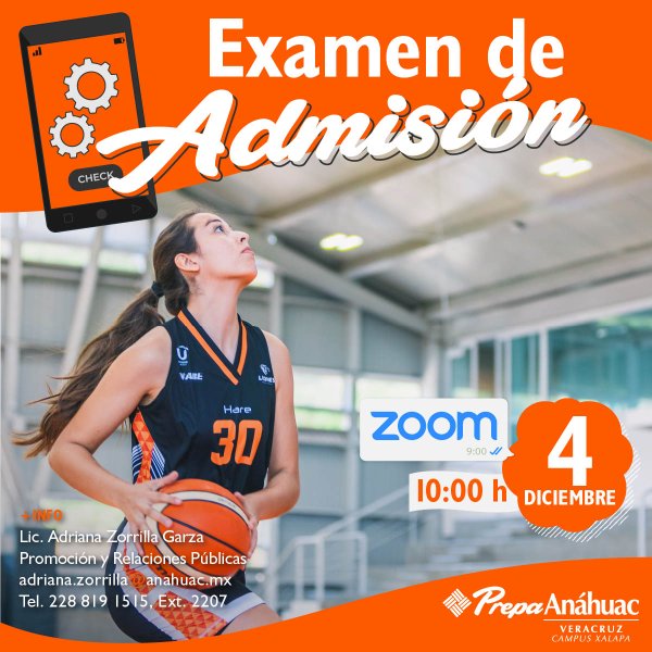 Examen de Admisión Online Campus Xalapa