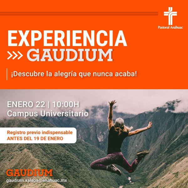 Ver en pantalla completa Experiencia Gaudium
