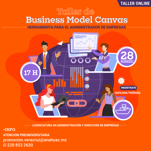 Ver en pantalla completa Taller de Business Model Canvas