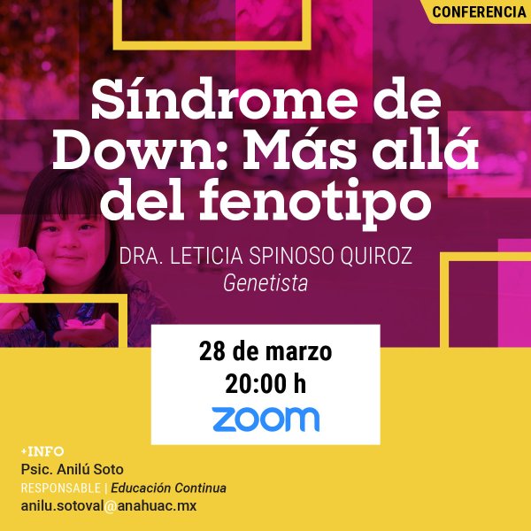 Ver en pantalla completa Síndrome de Down: Más Allá del Fenotipo