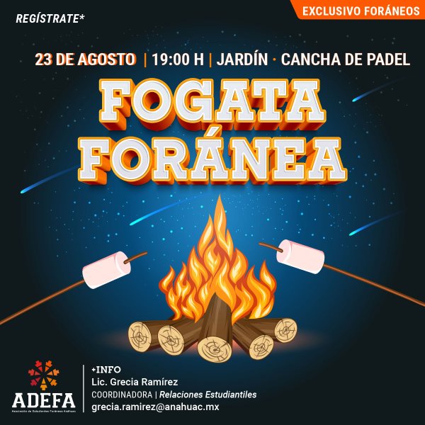 Ver en pantalla completa Fogata Foránea