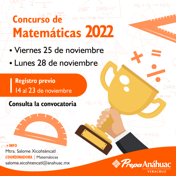 Ver en pantalla completa Concurso de Matemáticas 2022 Prepa Campus Xalapa