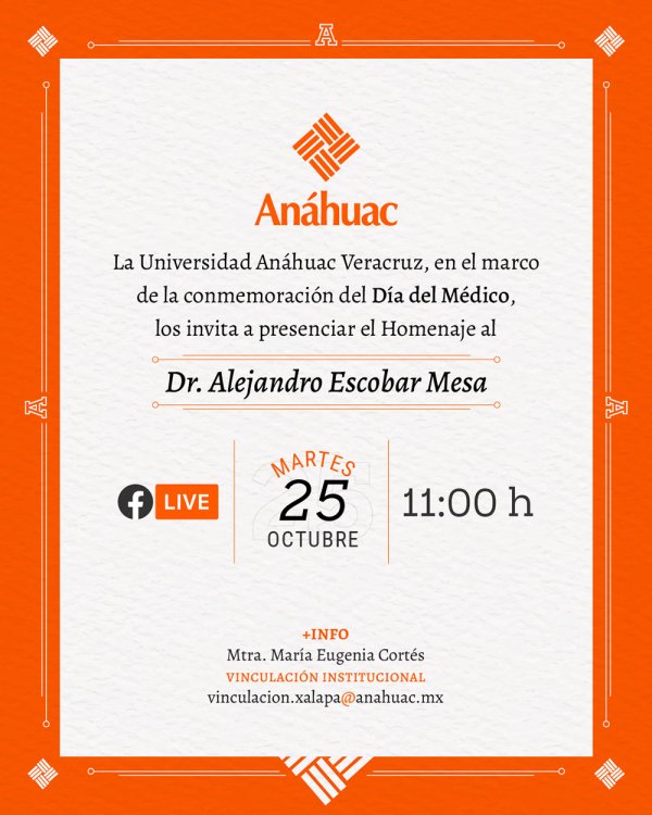 Ver en pantalla completa Conmemoración del Día del Médico