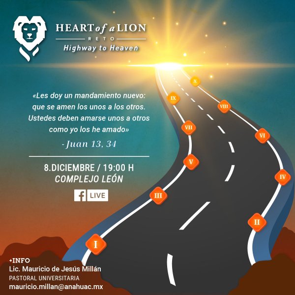 Ver en pantalla completa Reto Heart of a Lion: Highway to Heaven