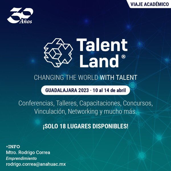 Ver en pantalla completa Talent Land Guadalajara