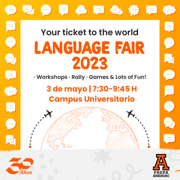 Ver en pantalla completa Language Fair 2023: Your Ticket to the World