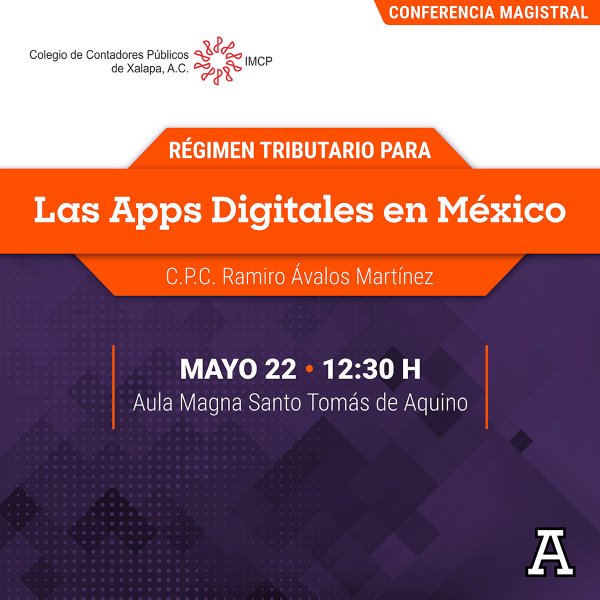 Ver en pantalla completa Régimen Tributario para las Apps Digitales en México