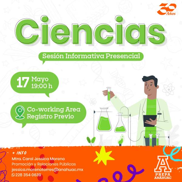 Sesión Informativa: Ciencias