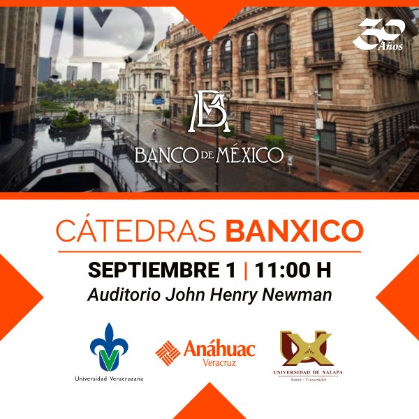 Ver en pantalla completa Cátedras Banxico