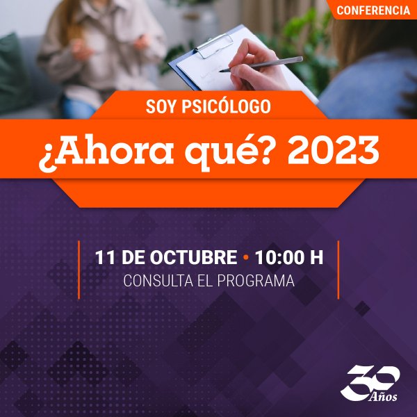 Ver en pantalla completa Soy Psicólogo ¿Ahora Qué?