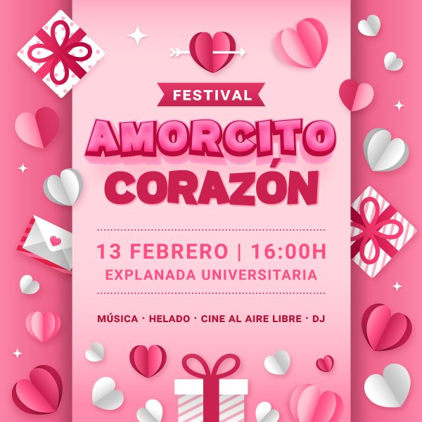 Ver en pantalla completa Amorcito Corazón: Festival