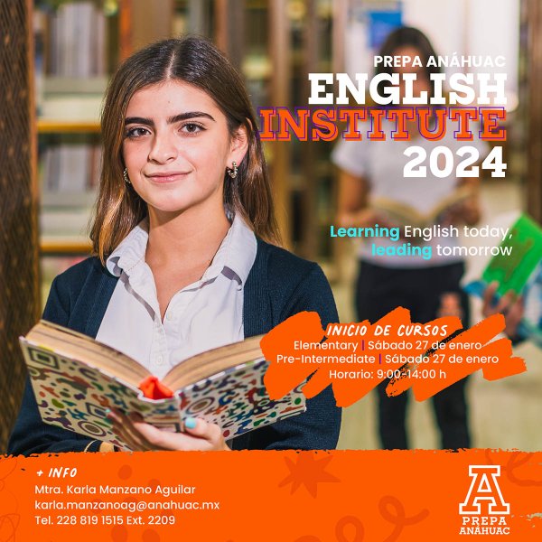 Ver en pantalla completa English Institute 2024
