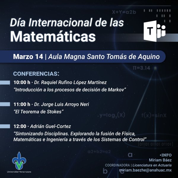 Ver en pantalla completa Día Internacional de las Matemáticas
