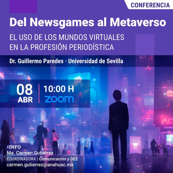 Ver en pantalla completa Del Newsgames al Metaverso