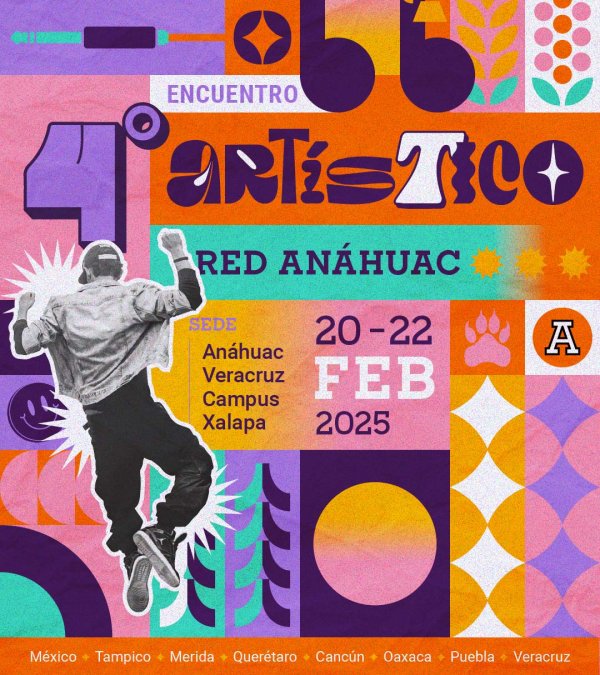 Ver en pantalla completa Encuentro Artístico de la Red Anáhuac 2025