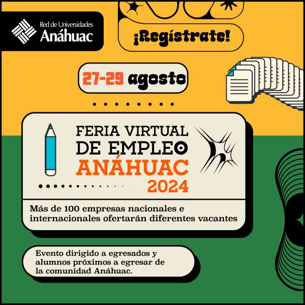 Feria Virtual de Empleo Anáhuac 2024