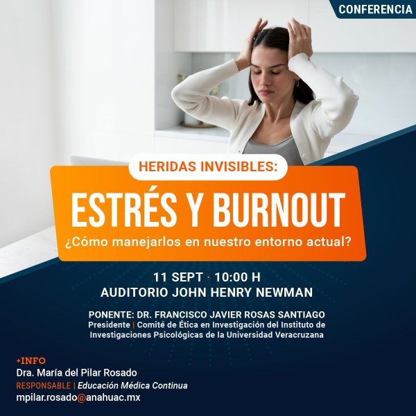 Ver en pantalla completa Heridas Invisibles: Estrés y Burnout