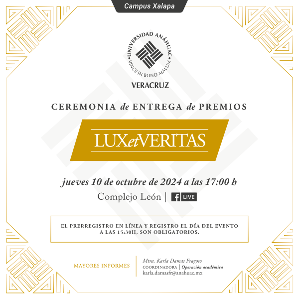 Ver en pantalla completa Ceremonia de Entrega de Premios Lux et Veritas