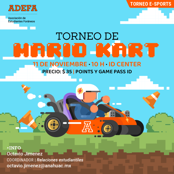 Ver en pantalla completa Torneo de Mario Kart ADEFA