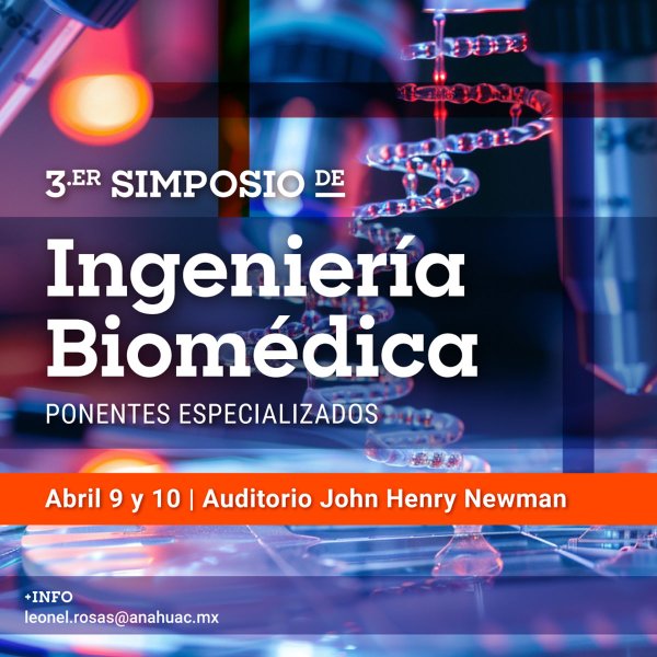 Ver en pantalla completa 3er. Simposio de Ingeniería Biomédica