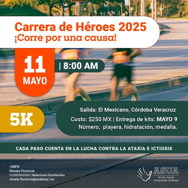 Ver en pantalla completa Carrera de Héroes 2025