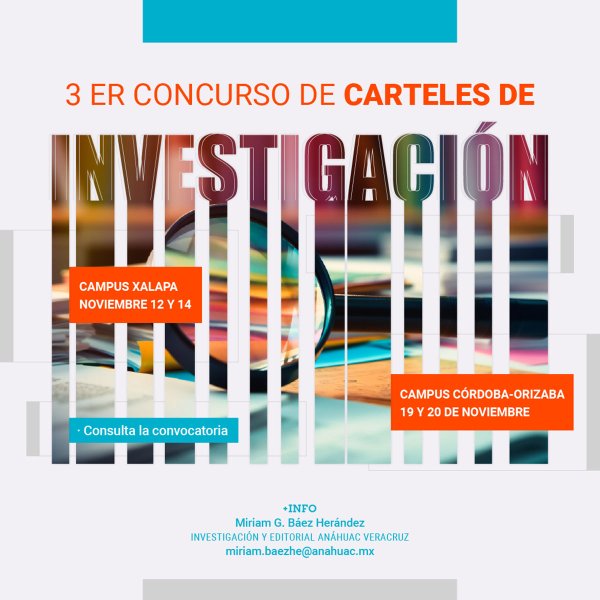 3.er Concurso de Carteles de Investigación