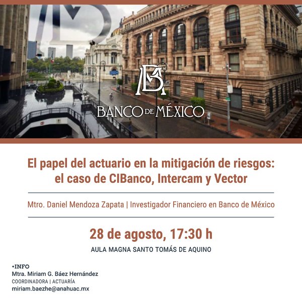 Ver en pantalla completa Conferencia Magistral: BANXICO