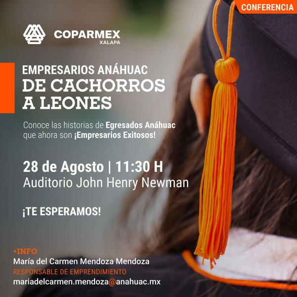 Ver en pantalla completa Empresarios Anáhuac: De Cachorros a Leones