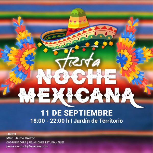 Ver en pantalla completa Fiesta Noche Mexicana
