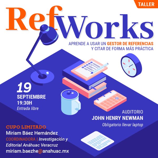 Ver en pantalla completa Taller de RefWorks: Posgrados