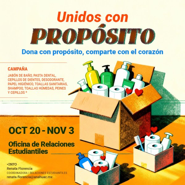 Ver en pantalla completa Unidos con Propósito