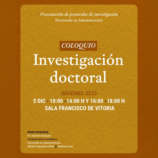 Coloquio de Investigación Doctoral