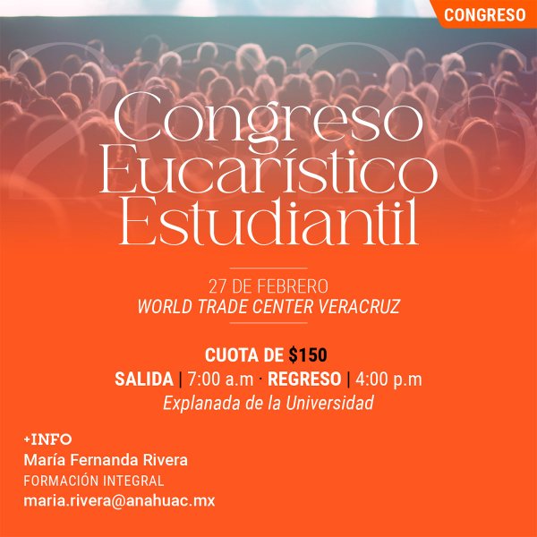 Congreso Eucarístico Estudiantil 2026