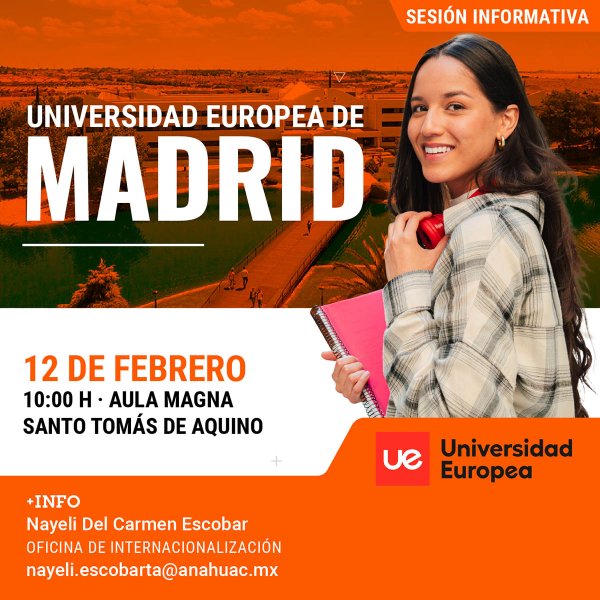 Sesión Informativa: Universidad Europea de Madrid